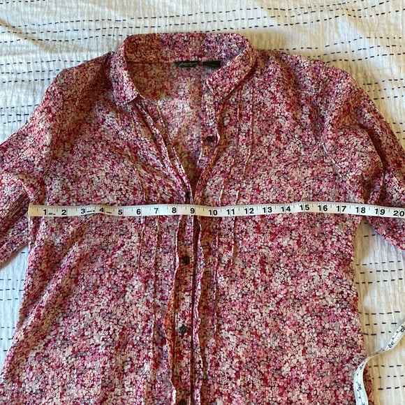 Vintage Eddie Bauer Button-Down, Adjustable Full-Length or 3/4 Sleeve Blouse - Picture 6 of 15